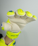 Reusch Attrakt Freegel Gold X Finger Support 5270960 2001 white blue yellow 4